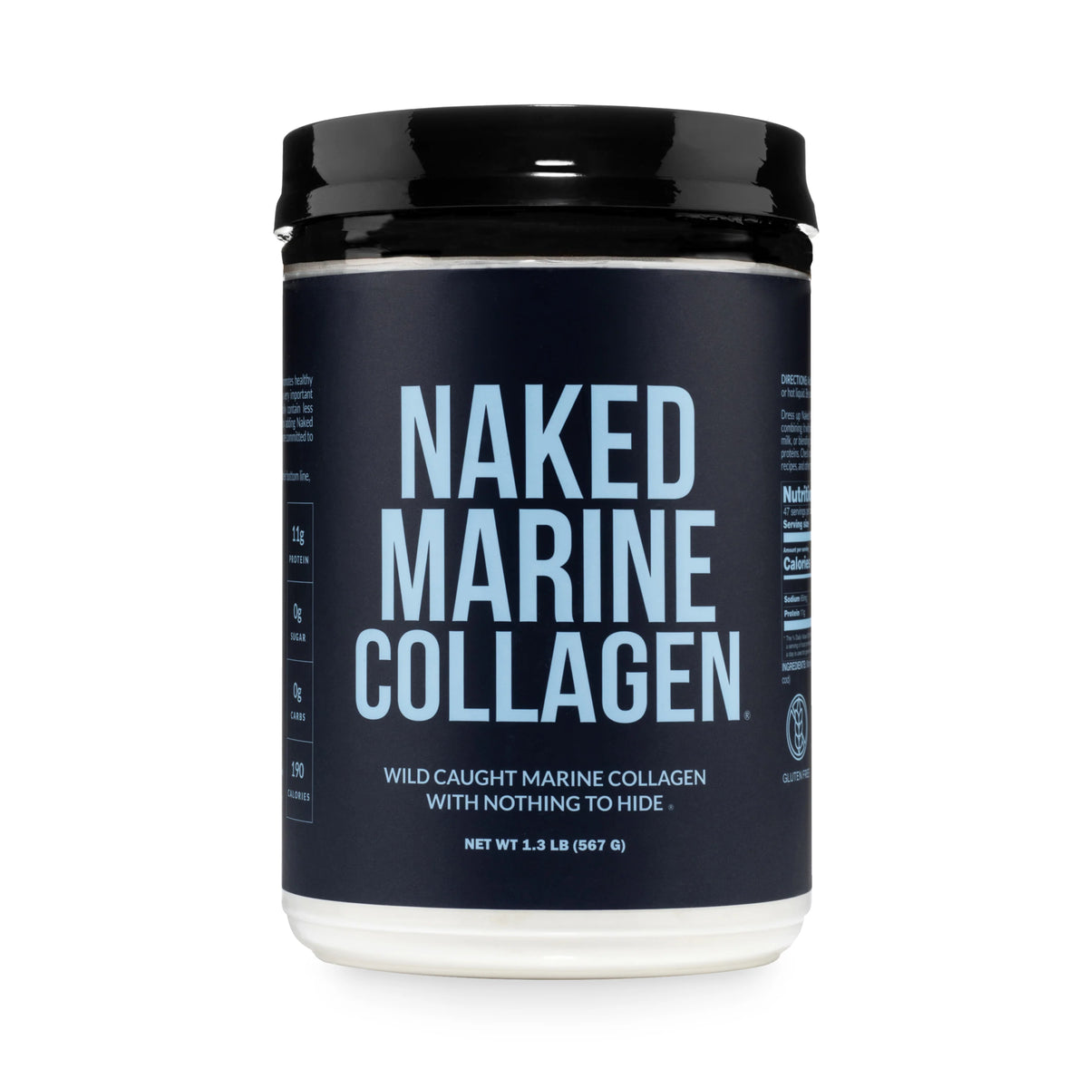 Marine Collagen Peptides Protein Powder | Naked Marine Collagen