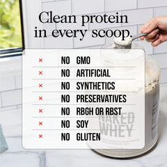 Chocolate Grass-Fed Whey Isolate Protein Powder | Naked Whey Isolate - 2LB